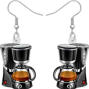 Coffee Maker Earrings